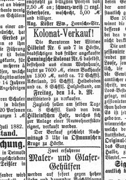 Datei:1882 Anzeige Kolonatsverkauf.jpg