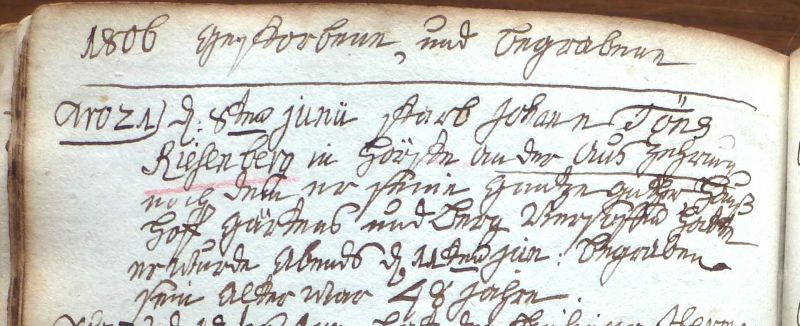 Datei:Sterbeeintrag Johann Töns Riesenberg beschnitten.jpg