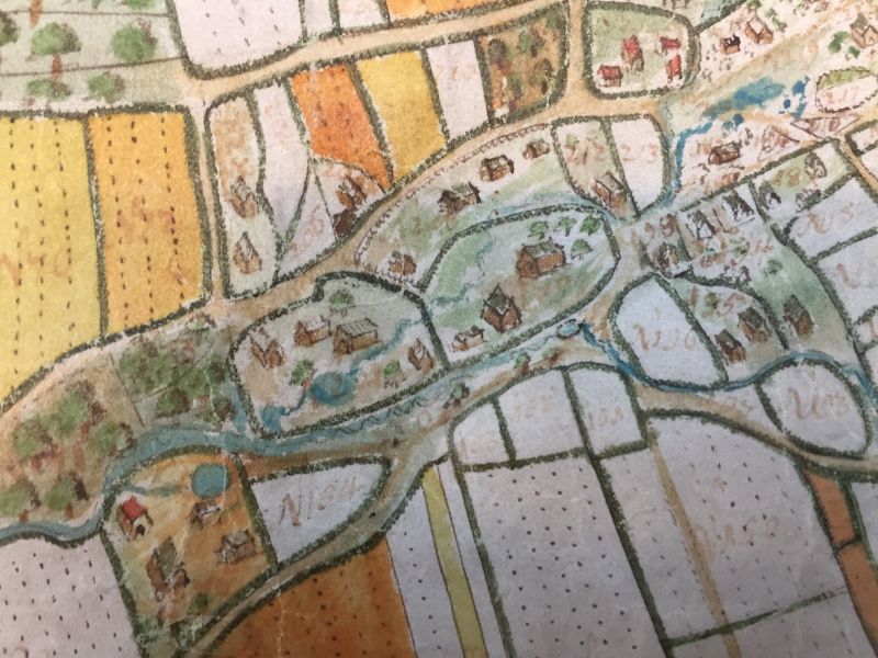 Datei:Hörste, Dorfmitte 1730.jpg